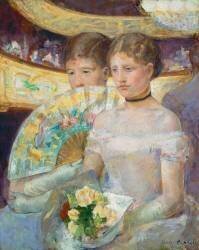 La Loge (Mary Cassatt) - Muzeo.com