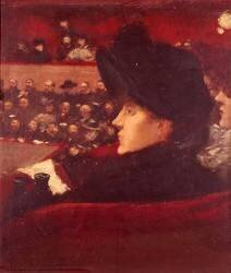 La loge (Jean-Louis Forain) - Muzeo.com
