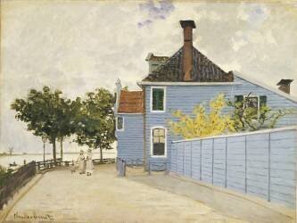 La Maison Bleue (Claude Monet) - Muzeo.com