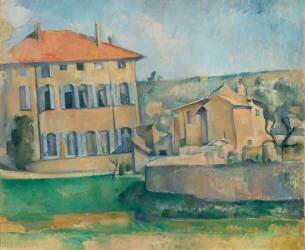 La Maison d'Aix (Paul Cézanne) - Muzeo.com