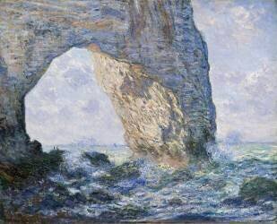 La Manneporte (Claude Monet) - Muzeo.com