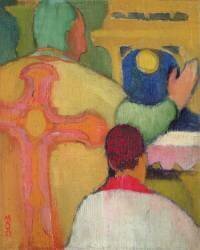 La messe (Maurice Denis) - Muzeo.com