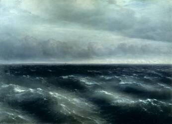 La mer Noire (Ivan Aivazovsky) - Muzeo.com