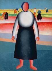 La moisson (Kazimir Malevitch) - Muzeo.com