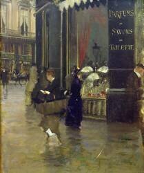 La parfumerie Viollet (Giuseppe de Nittis) - Muzeo.com