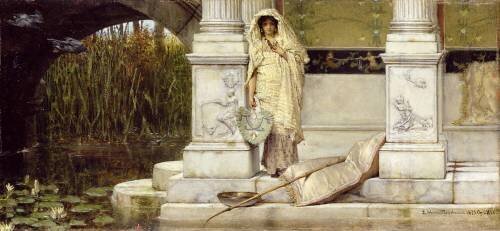 La Pêche (Lawrence Alma-Tadema) - Muzeo.com
