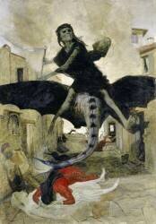 La peste (Arnold Böcklin) - Muzeo.com