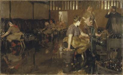 La petite brasserie (Anders Zorn) - Muzeo.com