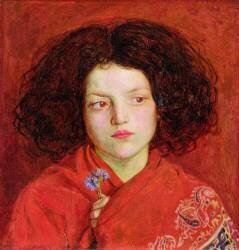 La Petite Irlandaise (Ford Madox Brown) - Muzeo.com