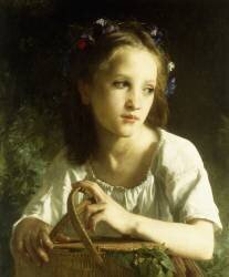 La Petite Ophélie (William Bouguereau) - Muzeo.com
