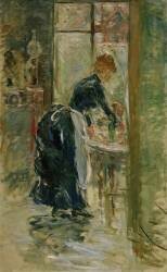 La petite servante (Berthe Morisot) - Muzeo.com