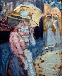 La promenade (Pierre Bonnard) - Muzeo.com
