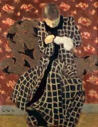 La Ravaudeuse (Edouard Vuillard) - Muzeo.com