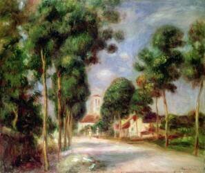 La route d'Essoyes (Auguste Renoir) - Muzeo.com