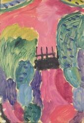 La route rouge (Alexej von Jawlensky) - Muzeo.com