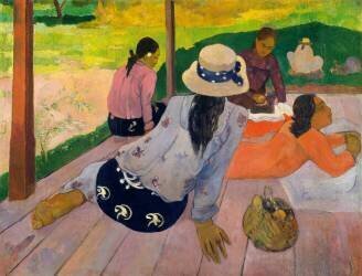 La Sieste (Paul Gauguin) - Muzeo.com