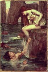La Sirène (John William Waterhouse) - Muzeo.com