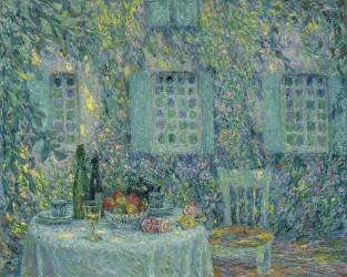 La table (Henri Le Sidaner) - Muzeo.com