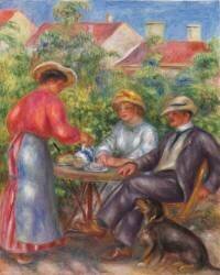 La tasse de thé (Auguste Renoir) - Muzeo.com