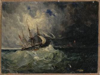 La tempête (Félix Ziem) - Muzeo.com