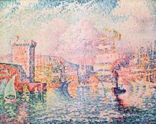 La tour rouge (Paul Signac) - Muzeo.com