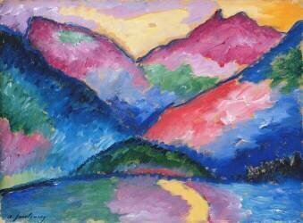 La Vallée Oy (Alexej von Jawlensky) - Muzeo.com