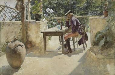 La vigne (Carl Larsson) - Muzeo.com