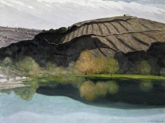 Lac Géronde (Félix Vallotton) - Muzeo.com