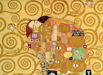 L'accomplissement (détail) (Gustav Klimt) - Muzeo.com