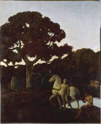 L'Age d'or,diptyque (Emile René Ménard) - Muzeo.com