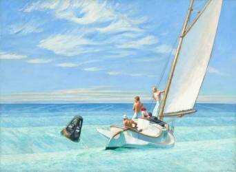 Lame de fonds (Edward Hopper) - Muzeo.com