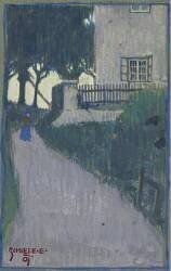 Landscape with house (Egon Schiele) - Muzeo.com