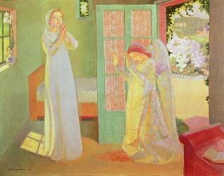 L'Annonciation (Maurice Denis) - Muzeo.com