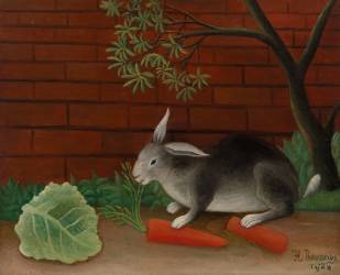 Lapin (Henri Rousseau) - Muzeo.com