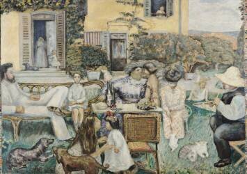 L'après-midi bourgeois (Pierre Bonnard) - Muzeo.com