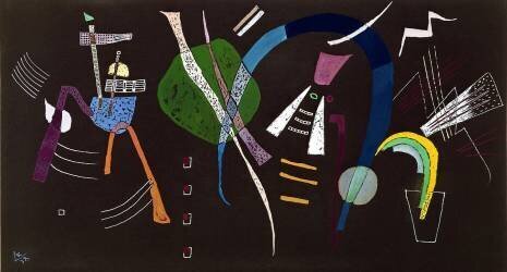 L'arc bleu (Wassily Kandinsky) - Muzeo.com