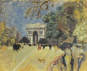 L'Arc de Triomphe (Pierre Bonnard) - Muzeo.com