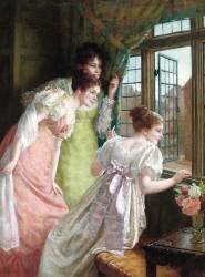 L'arrivée de l'écuyer (Mary E. Harding) - Muzeo.com