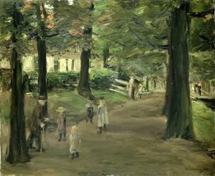 L'Avenue (Max Liebermann) - Muzeo.com