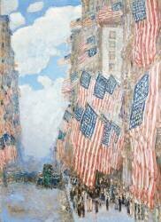 Le 4 Juillet (Childe Hassam) - Muzeo.com