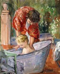 Le Bain (Henri Lebasque) - Muzeo.com