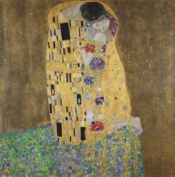 Le baiser (Gustav Klimt) - Muzeo.com