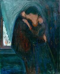 Le baiser (Edvard Munch) - Muzeo.com