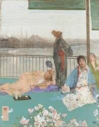 Le balcon (James Abbott McNeill Whistler) - Muzeo.com