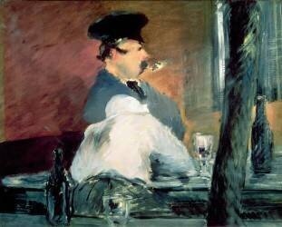 Le bar (Edouard Manet) - Muzeo.com