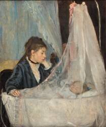 Le berceau (Berthe Morisot) - Muzeo.com