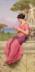 Le billet doux (John William Godward) - Muzeo.com