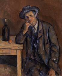 Le buveur (Paul Cézanne) - Muzeo.com