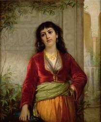 Le compagnon indésirable (John William Waterhouse) - Muzeo.com