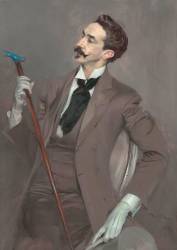 Le Comte Robert de Montesquiou (Giovanni Boldini) - Muzeo.com